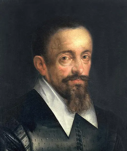 Retrato de Johannes Kepler, el astrónomo que elaboraba cartas natales